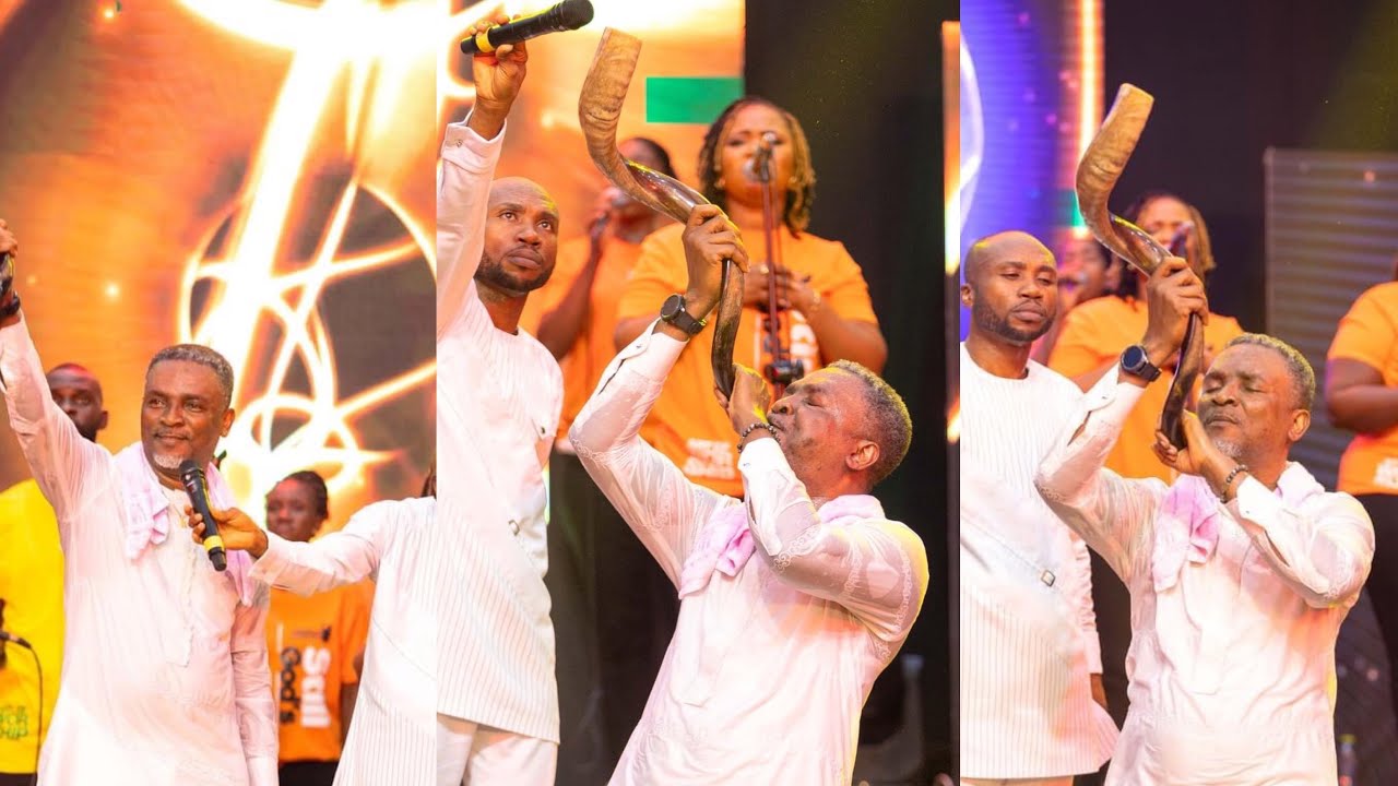 AWW!! This is the reason Why Apostle Abraham Lamptey is the nation's Worshipper.. Wow Deep worship