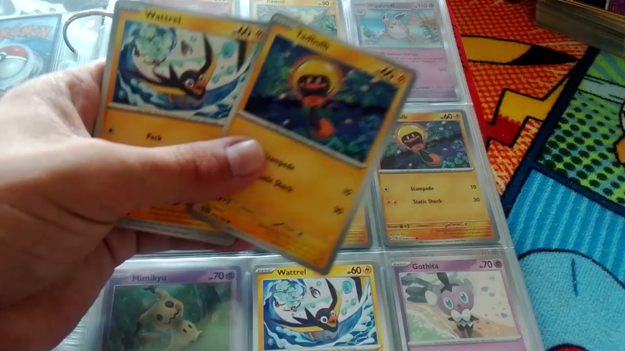 Paldea Evolved binder showcase and session 