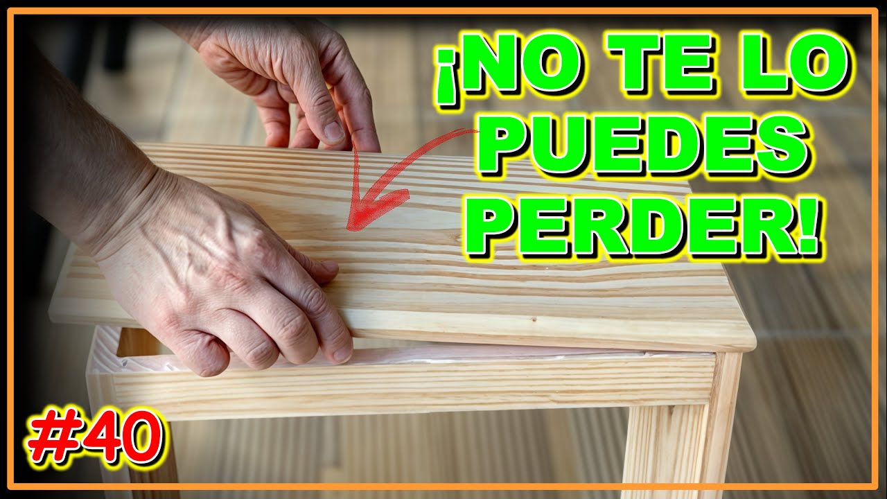 UN PROYECTO TAN &Uacute;TIL QUE VAS A QUERER COPIAR (VIDEO #40) #carpinteria #proyectosdemadera
