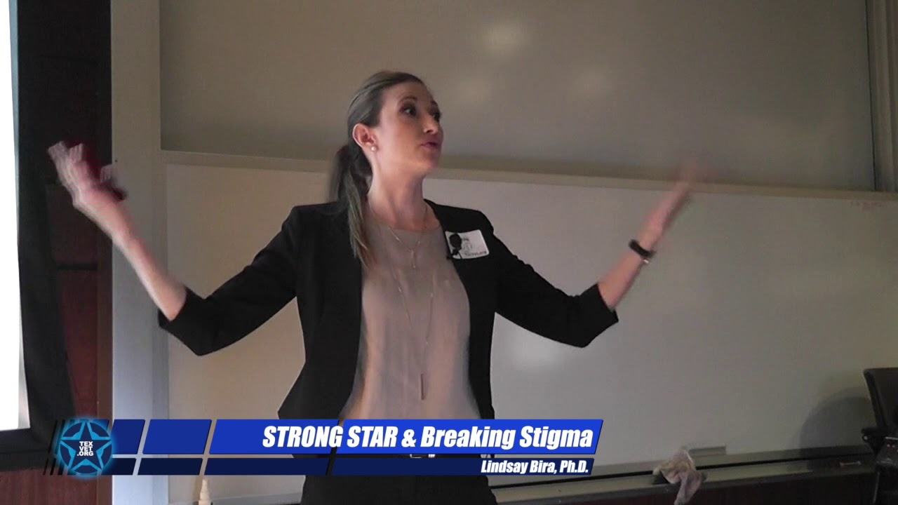STRONG STAR and Breaking Stigma – Presentation #6 at TexVet's 2018 Mental Health Symposium