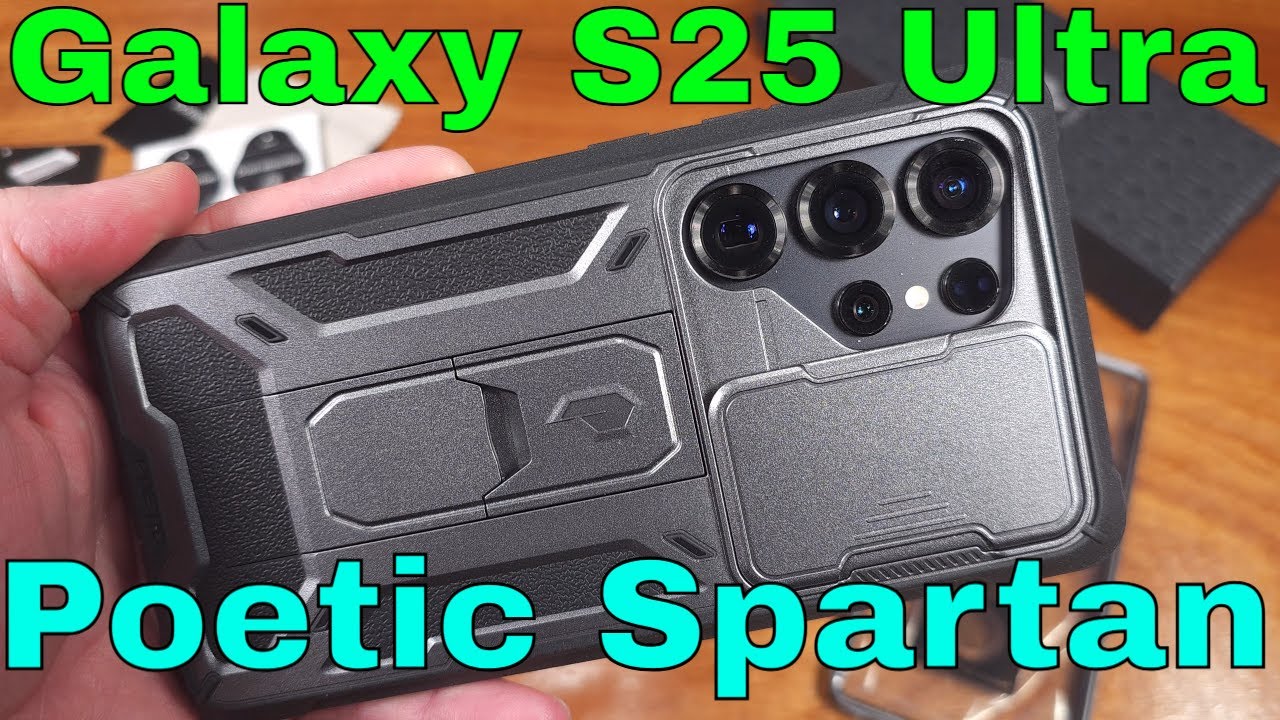 Galaxy S25 Ultra против чехла Poetic Spartan!