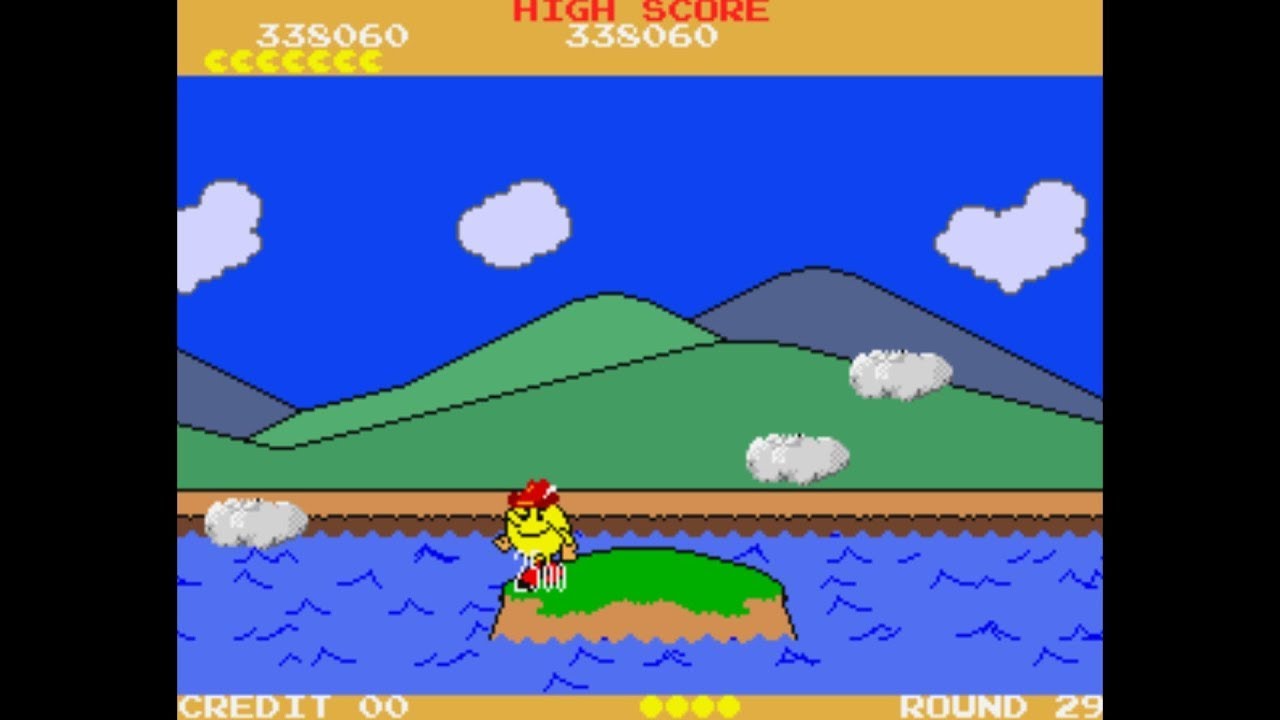 Pac-Land [Arcade Longplay] (1984) Namco {Japan older}