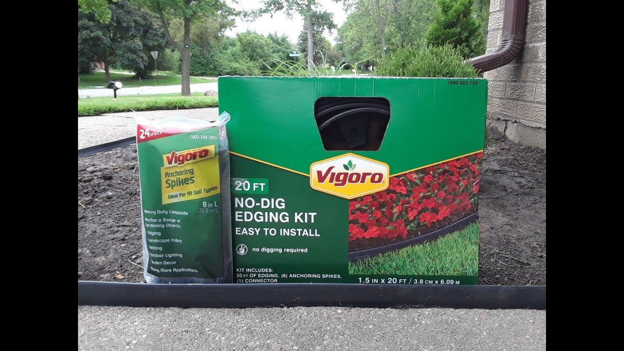 No-DIG Lawn Edging Kit Installation in 4 mins. / Any Good?