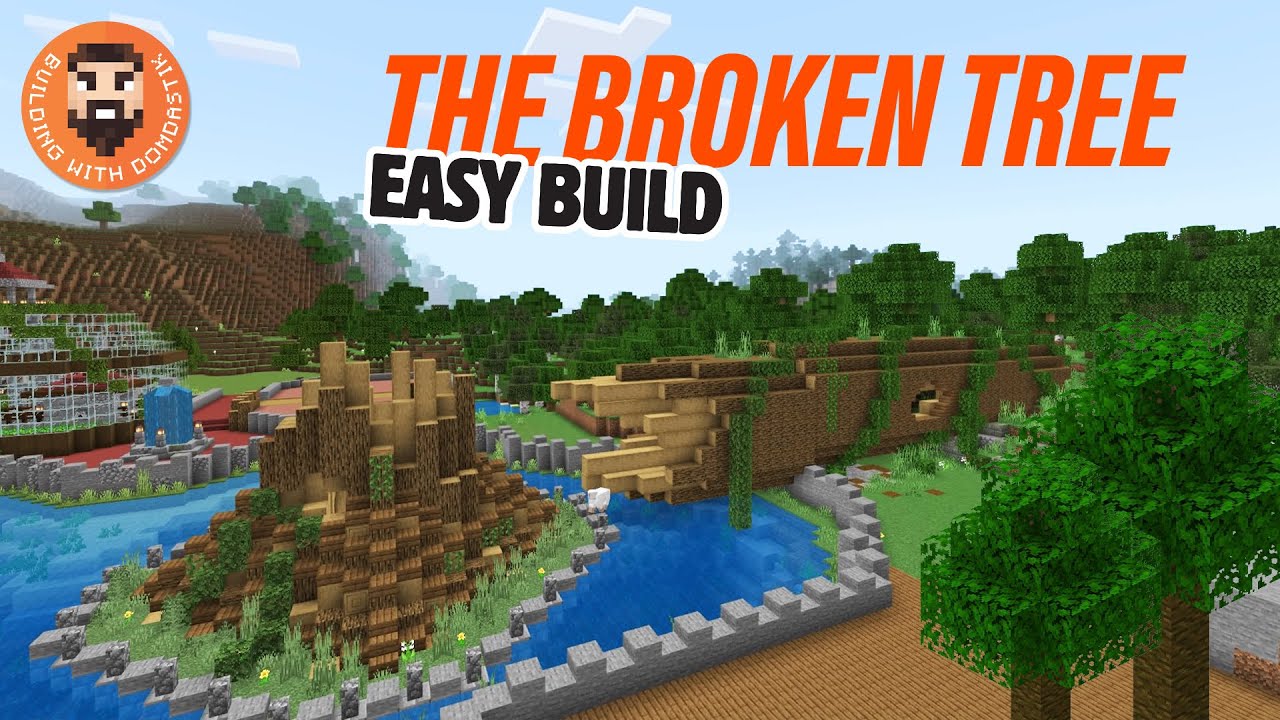 Minecraft The broken tree | For beginners