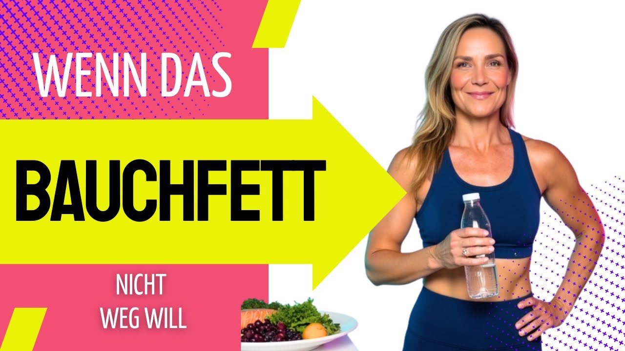 BAUCHFETT ab 40 verlieren - Stoffwechsel ankurbeln statt Diät 
