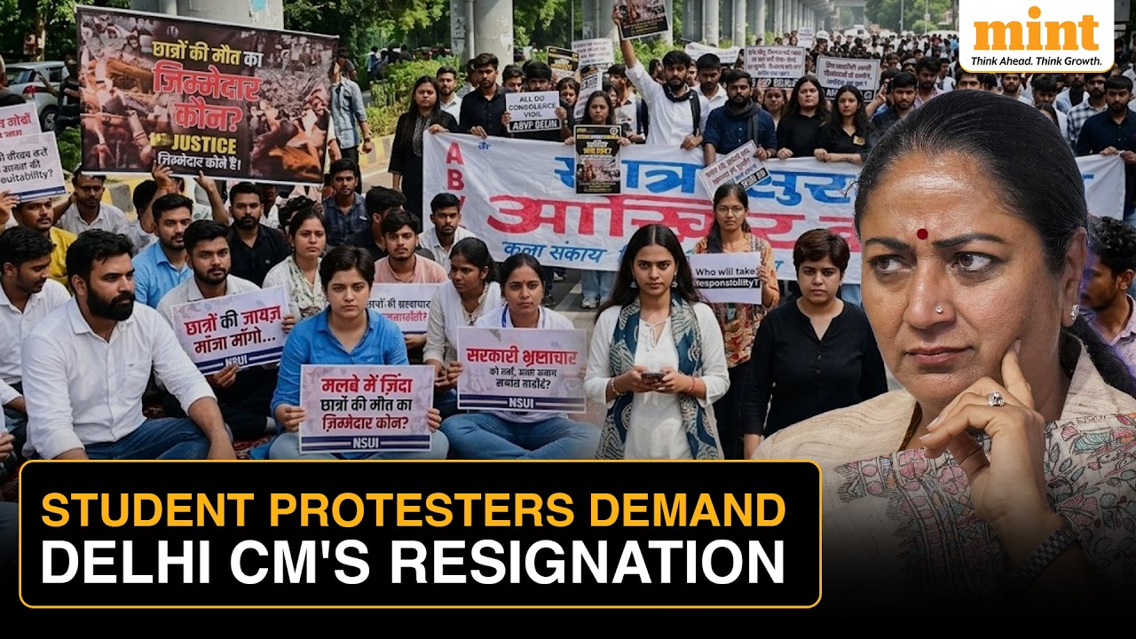 'Rekha Gupta Must Quit': 4 DU Student Unions Unite, Demand Delhi CM, MCD Commissioner's Resignation