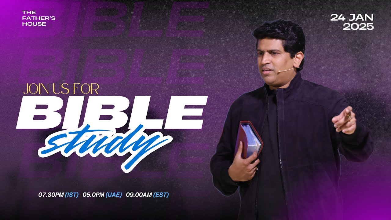 Join us now for a powerful Bible Study with Ps. Samuel David G | The Father's House