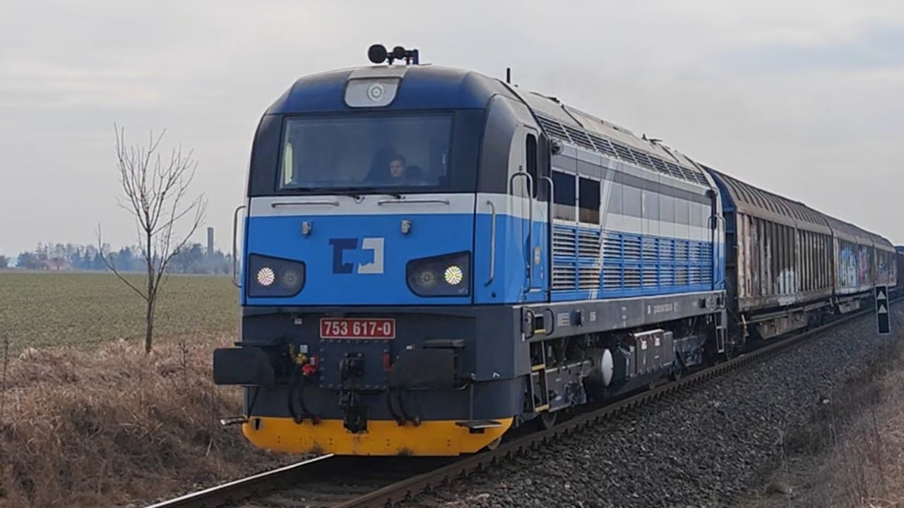 Lokomotiva 753 617-0 - 25.2.2025 (Bizonní Pozdrav🦬) \/