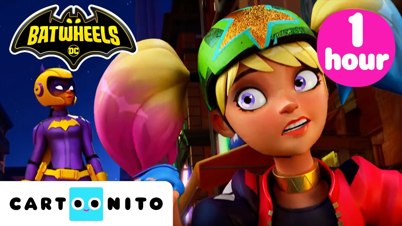 Best of HARLEY QUINN and BATGIRL 😱⚡️ | ULTIMATE Showdown Marathon  👊🏻 | Batwheels | Cartoonito