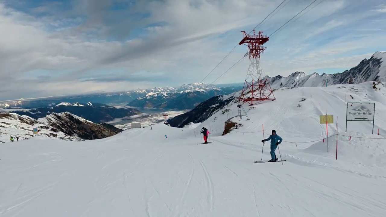 Kitzsteinhorn / Kaprun piste 13, 11 Dec 2025 4K