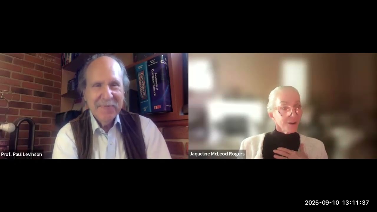 Paul Levinson interviews Jaqueline McLeod Rogers about Crises Then As Now