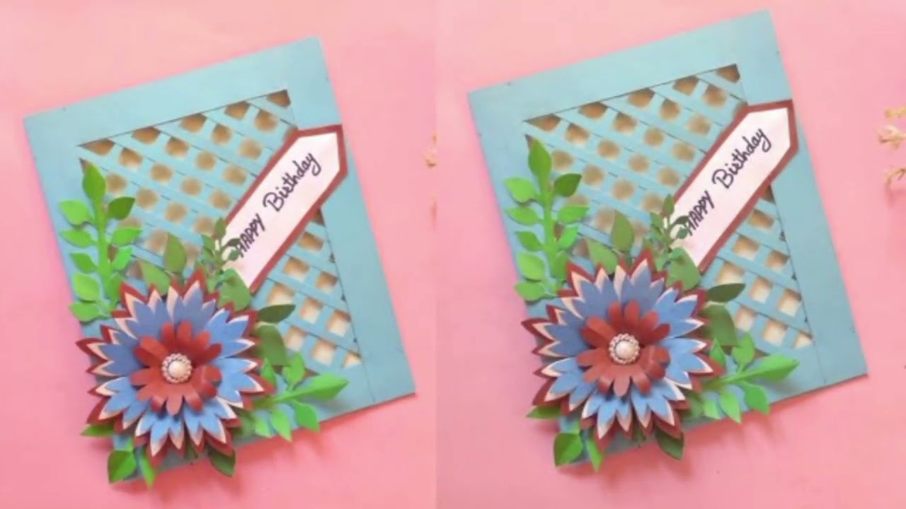 new  birthday cards design /amazing cards design /rabia card designer #trending #carddesigner