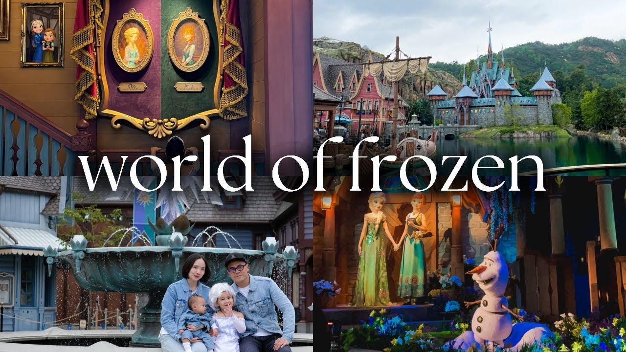 WORLD OF FROZEN HONG KONG DISNEYLAND I HONG KONG IN DECEMBER DAY 2 I HONG KONG WITH KIDS