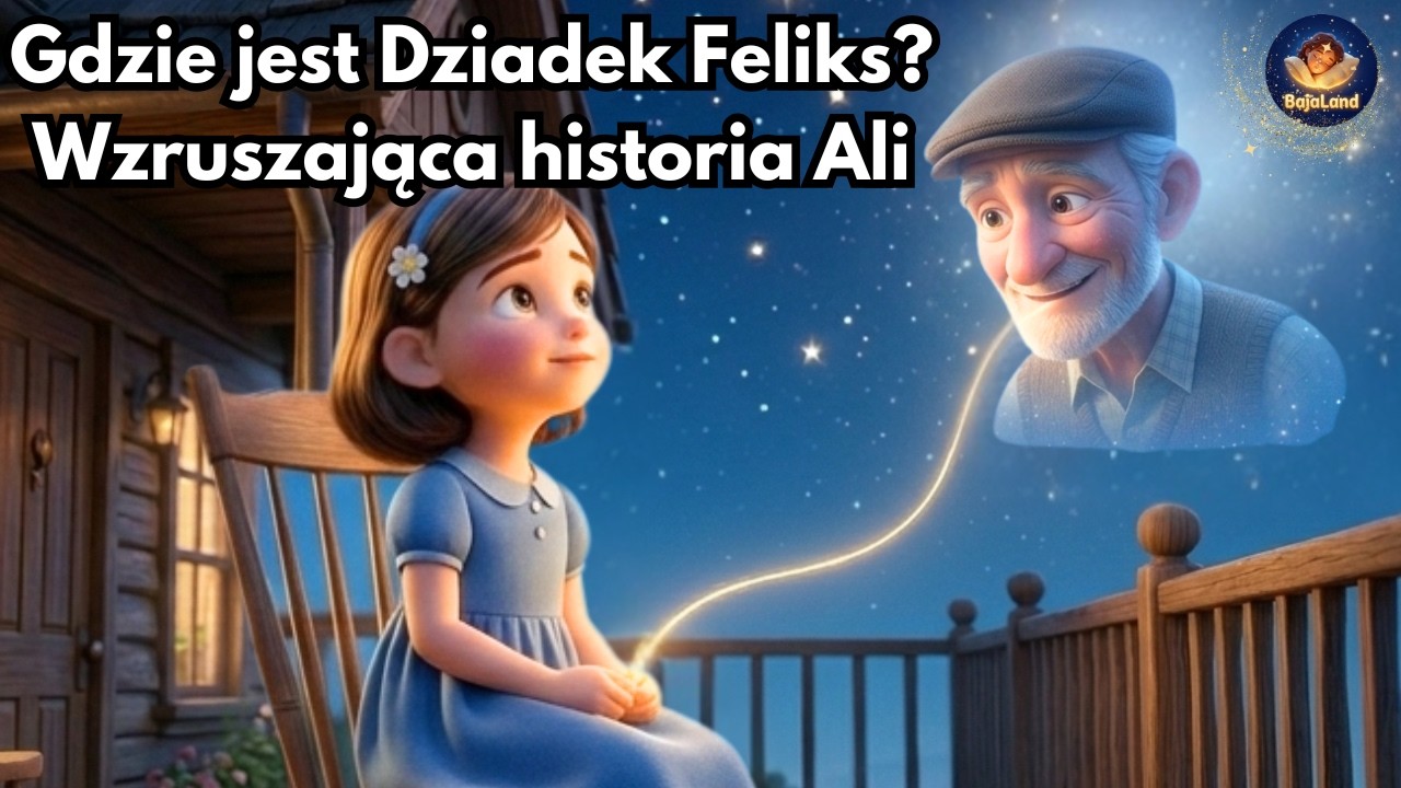 Gdzie jest dziadek Feliks? Bajka o pożegnaniach i miłości ❤️👴 Audiobook dla dzieci 