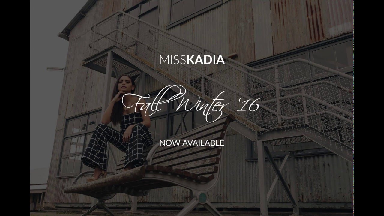 MISSKADIA FW16 Seasonal Collection