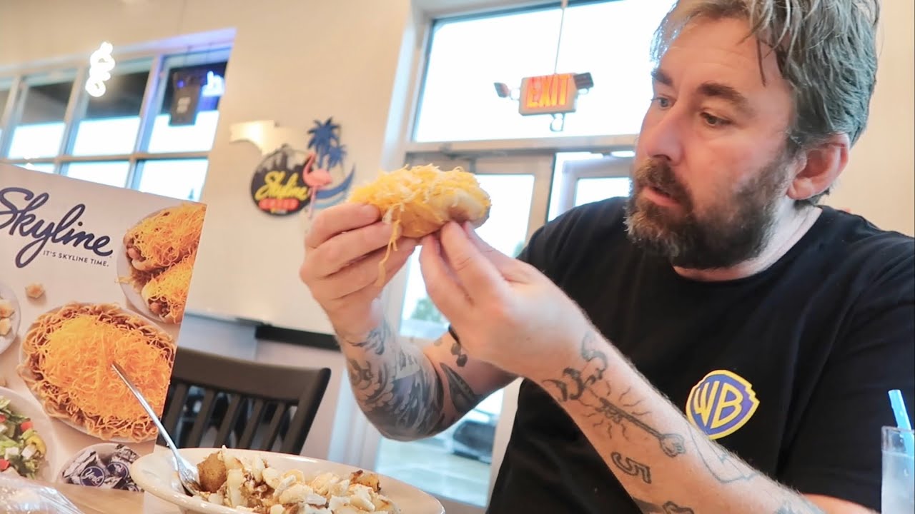 Skyline Chili Has Finally Opened In Orlando Florida - Cheese Overload & Trying Lots Of Menu Items