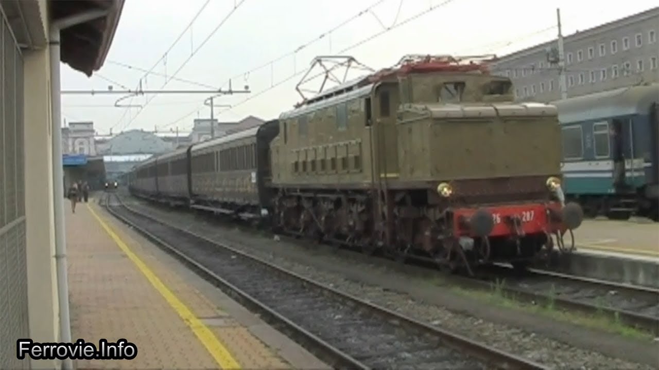 Treni ordinari e straordinari a Torino e Modane per i 100 anni del Frejus nel 2007