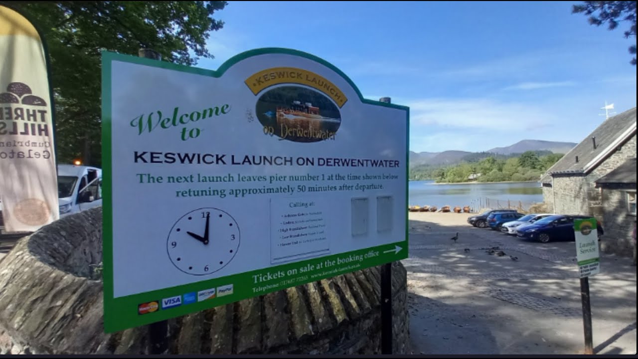 Keswick Launch On Derwentwater