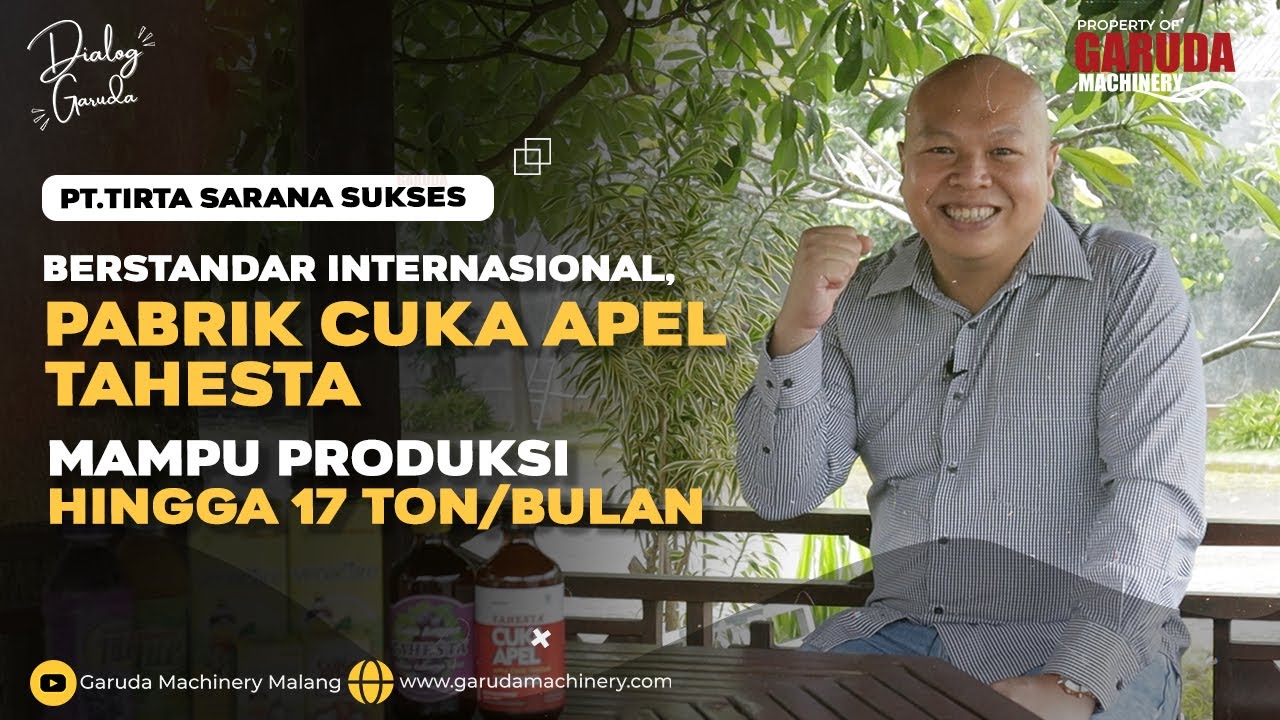 Struggle SOPIR TAKSI menemukan resep cuka apel, kini punya pabrik seluas 2 hektar 🔥#DIALOGGARUDA