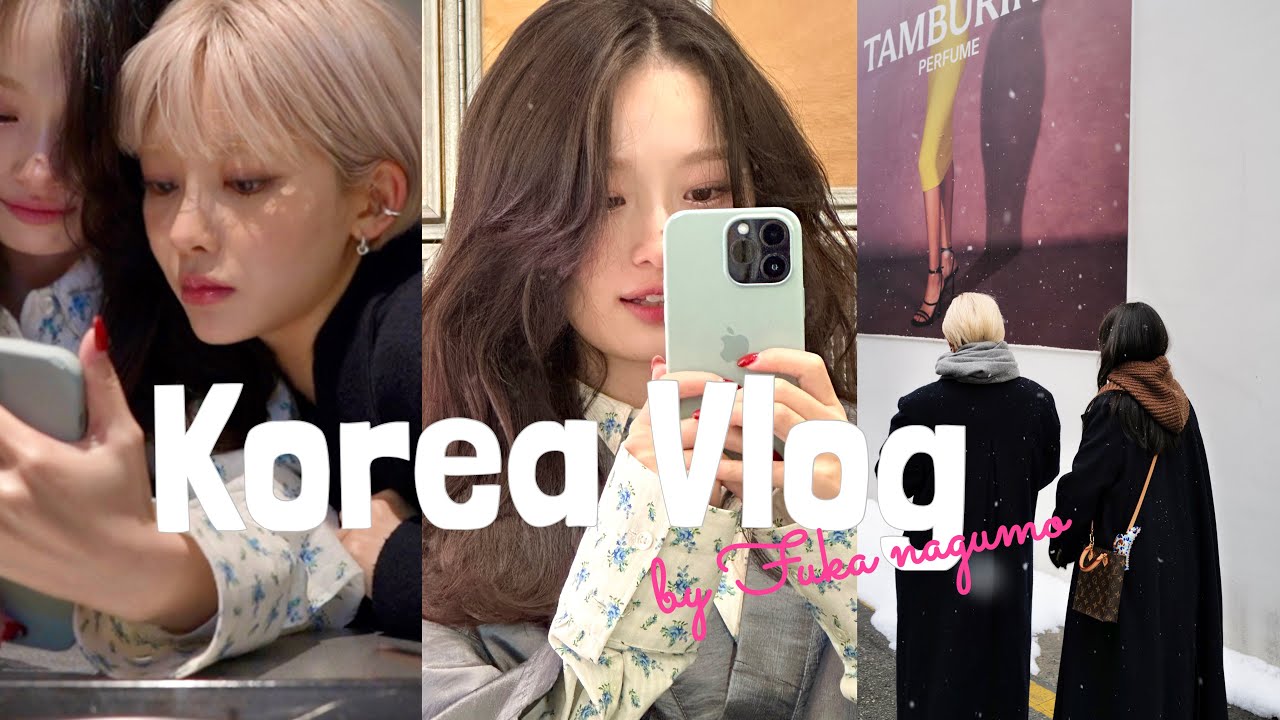 【韓国Vlog】韓国人の友達と女子旅してきました💕🇰🇷