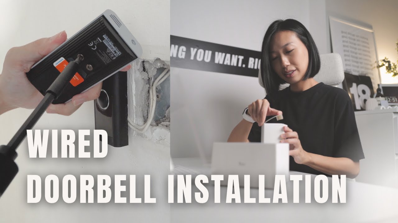 Ring Wired Doorbell Installation for HDB BTO