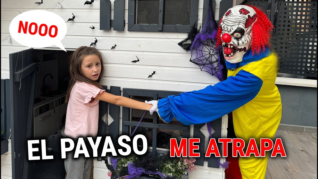 EL PAYASO ASESINO NOS ATRAPA EN LA CASITA DE MADERA