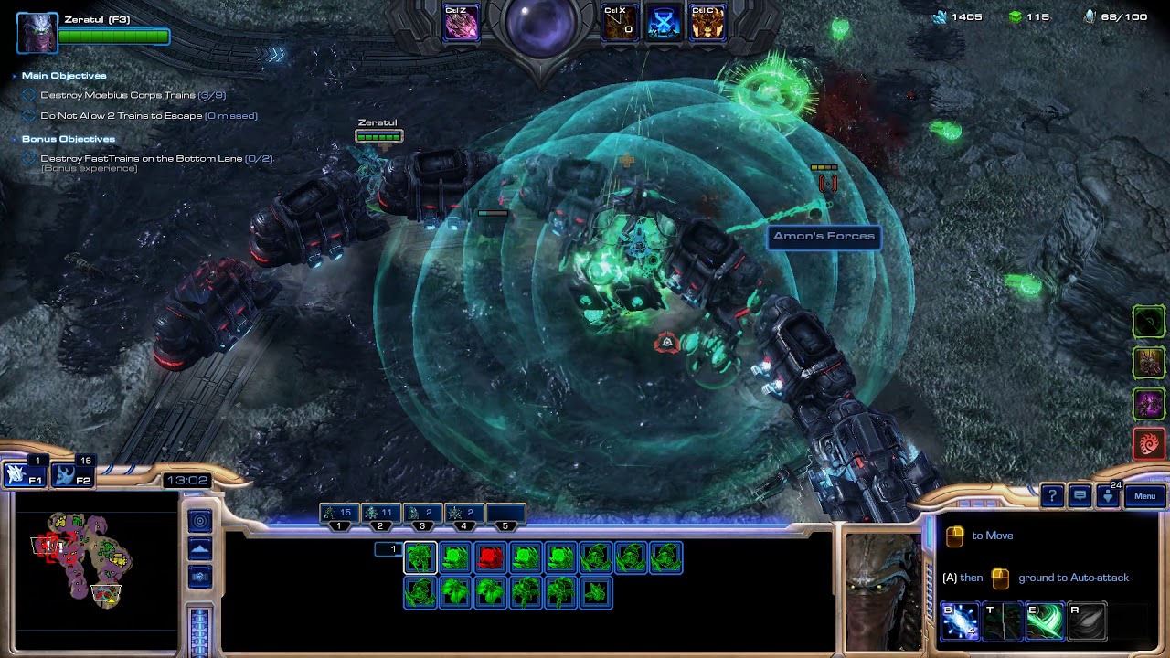 SC2 Co-0p Mutation ''train of the dead''