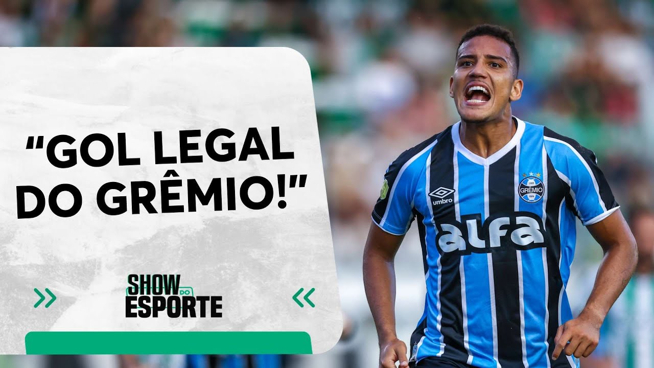 Elia vê gol legal de Gustavo Martins para o Grêmio contra o Juventude