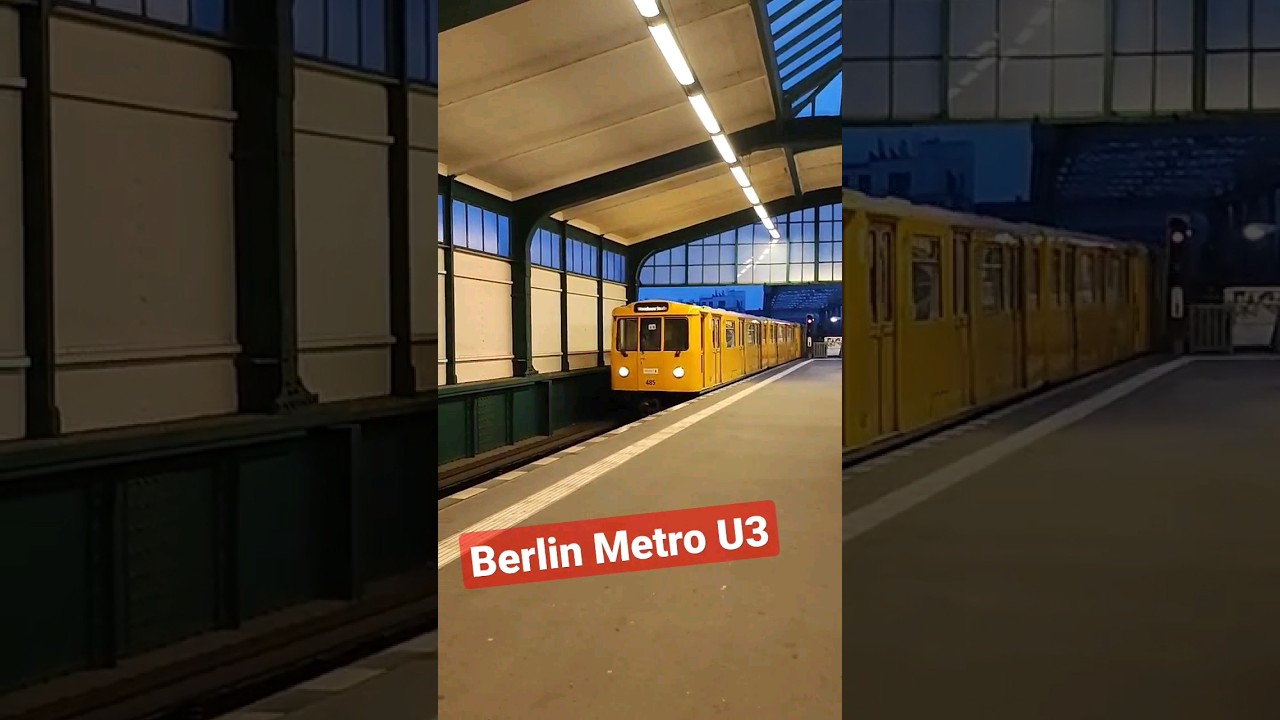 Berlin U-Bahn |U3| Germany| #berlin #germany #europe