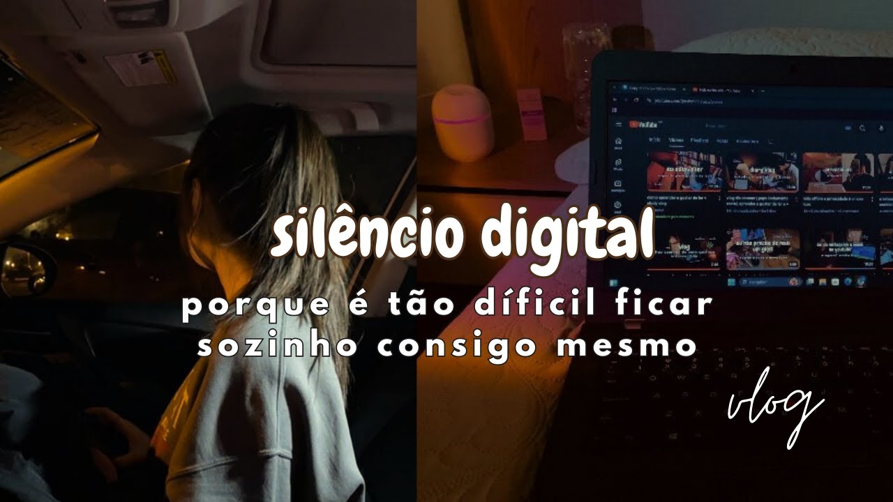 silêncio digital - porque é tão difícil ficar sozinho consigo mesmo