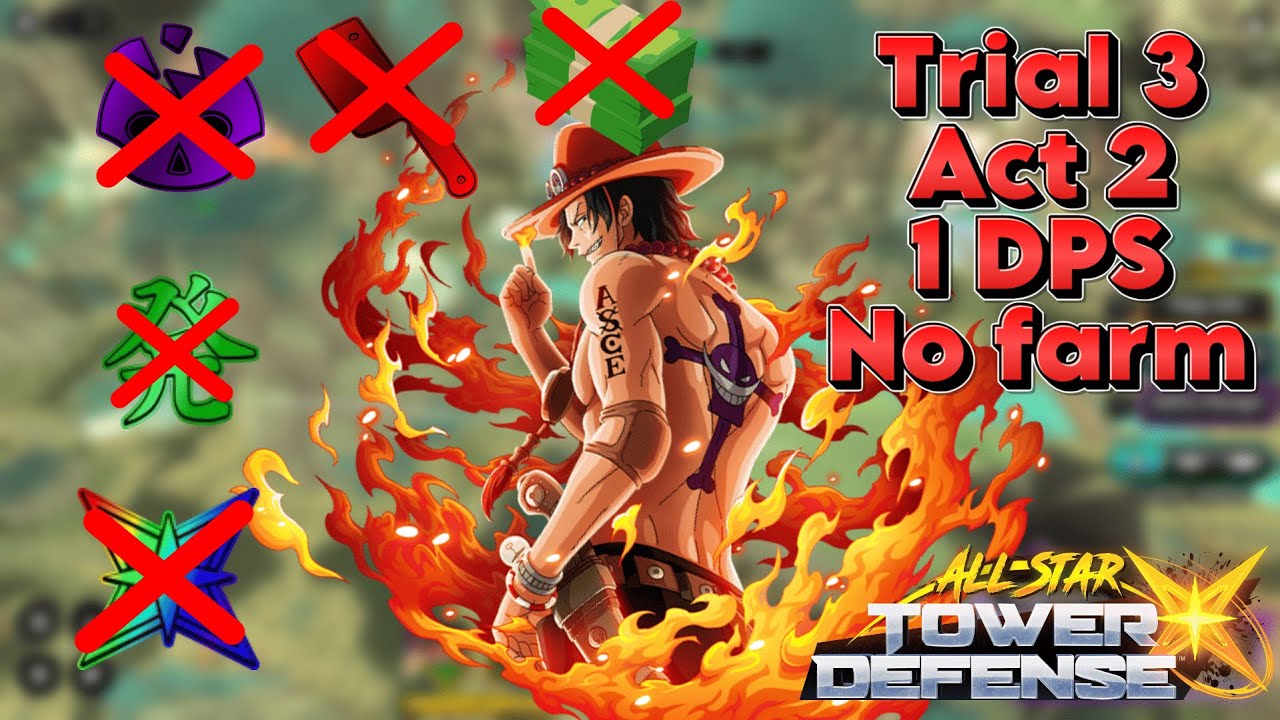 How To Beat Trial 3 (Arc2) With 1 DPS Without Farm SOLO | Astd x | All Star Tower Defense x