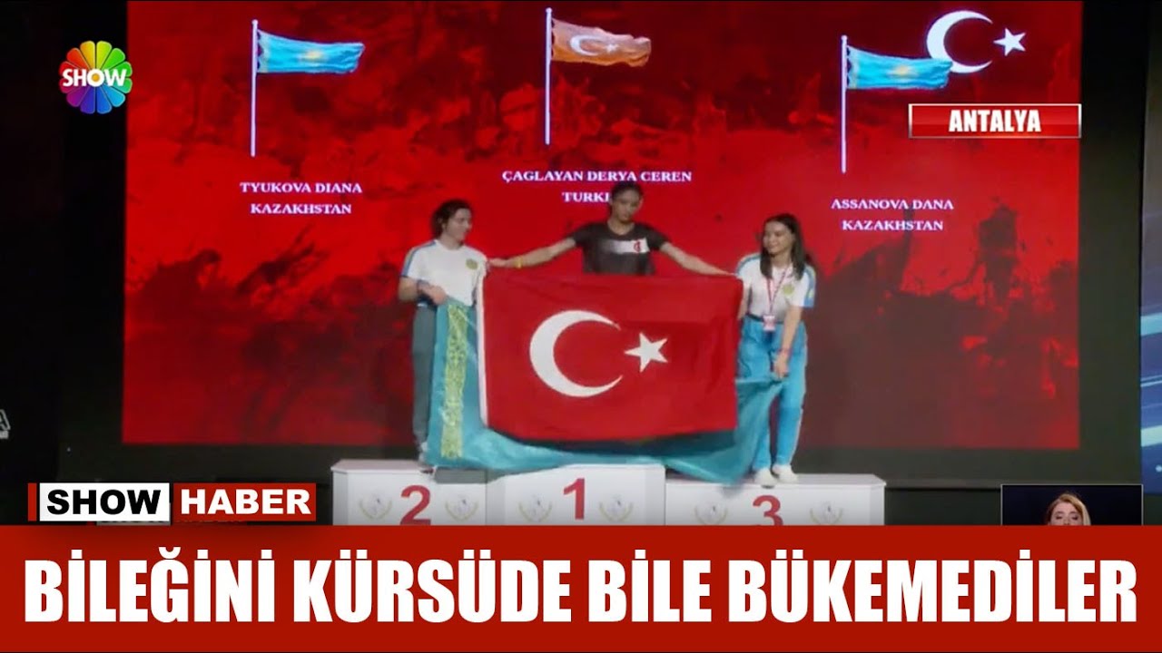 Bileğini kürsüde bile bükemediler
