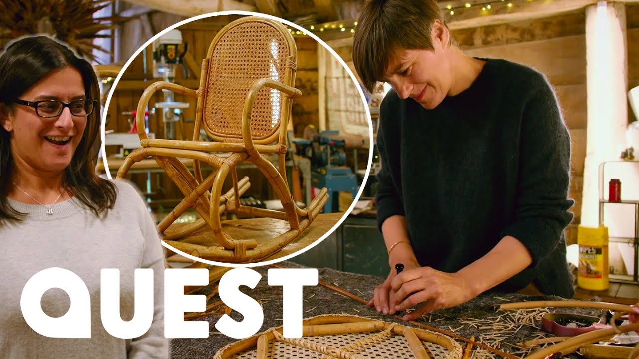 Handmade Rattan Chair Full Of Childhood Memories Is Given Stunning Restoration | The Repair Shop