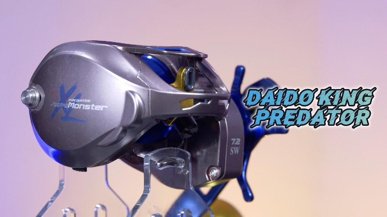 REEL BC MONSTER DENGAN BODY BILLET T6061 & SYSTEM SYNCRONIZE | DAIDO KING PREDATOR JIGGING MONSTER