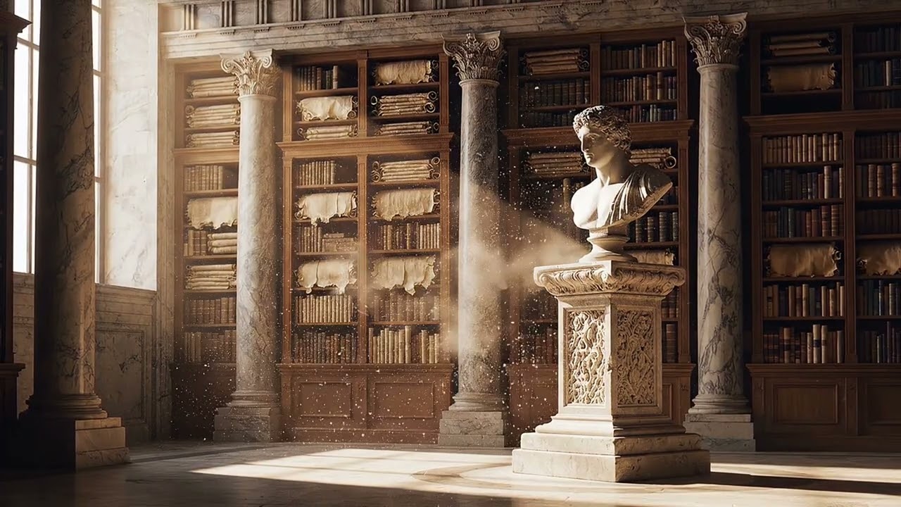 A Timeless Moment in Ancient Greece | Light, Silence, Wisdom
