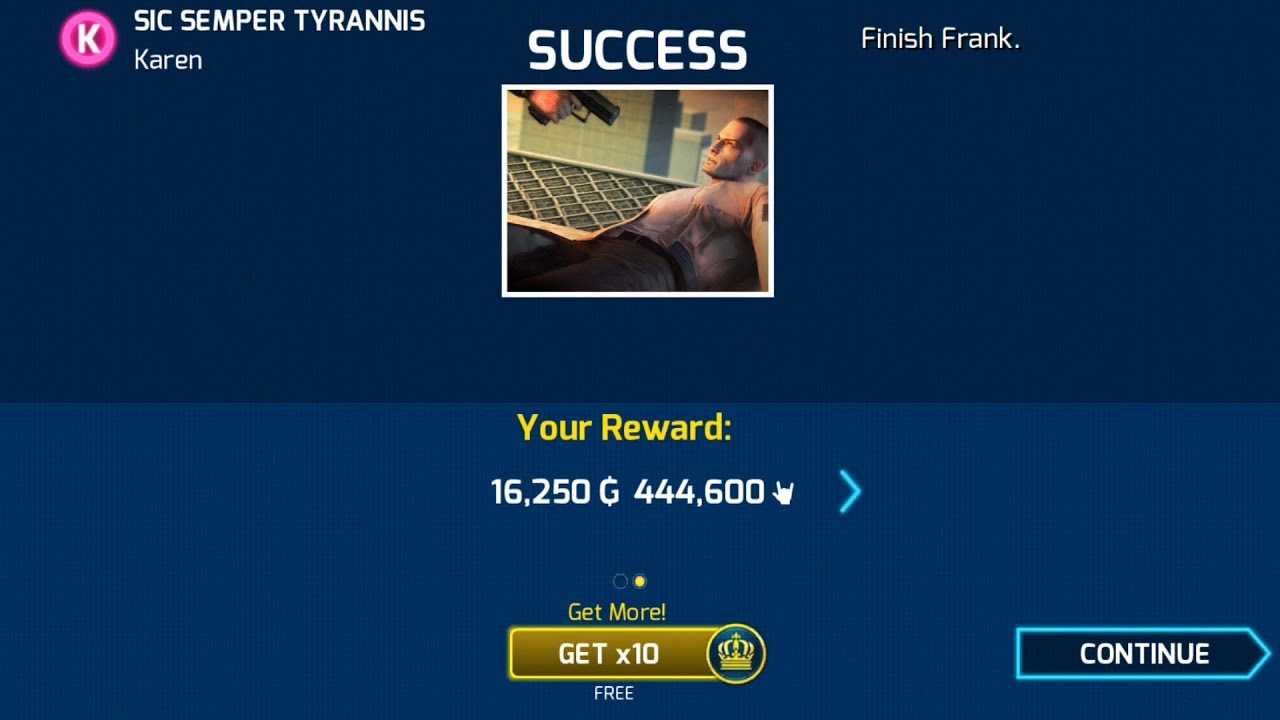 Gangstar Vegas Speedrun/World Record Attempt (#1) |  SIC SEMPER TYRANNIS (1:23) | Any%