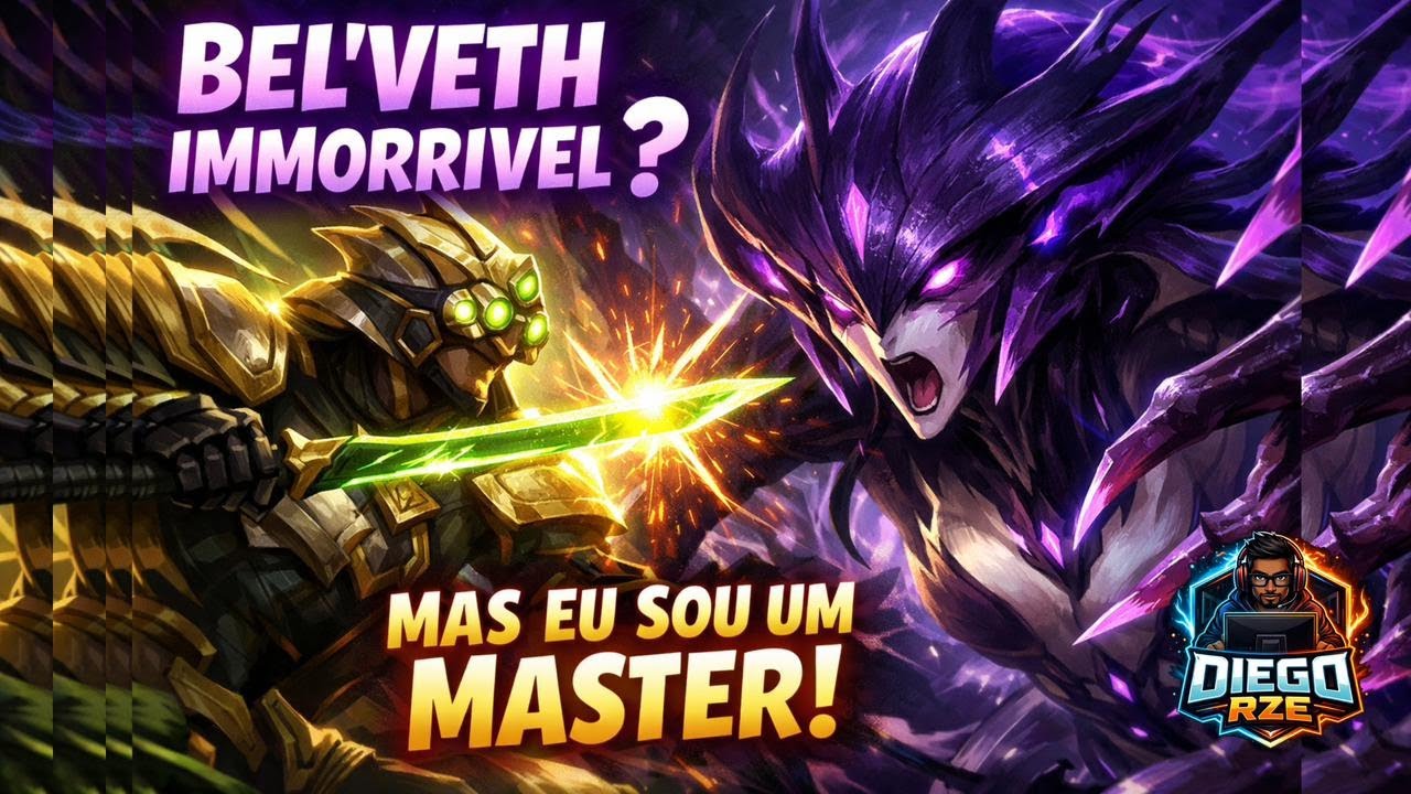 😂 Top cai por 5 MIN, Malzahar mid CHORANDO e FIDANDO… e o Master Yi ainda ganha o GAME!!!