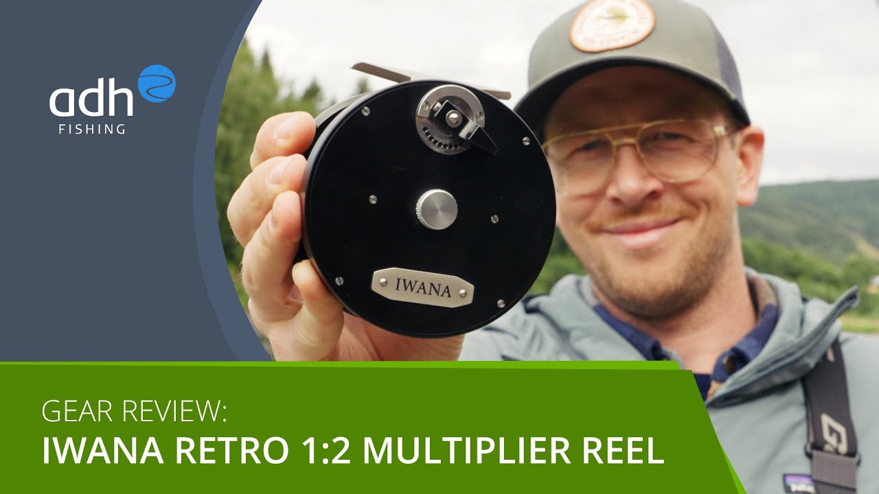 Gear Review: IWANA Retro Salmon Fliegenrolle - Classic S-Handle Rolle mit 1:2 Multiplier