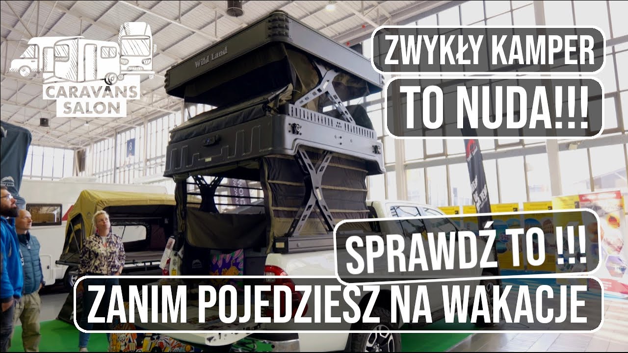 Targi Caravans Salon 2025 w Poznaniu. Relacja inna niż wszystkie. Wyjątkowe sposoby podróżowania !!!