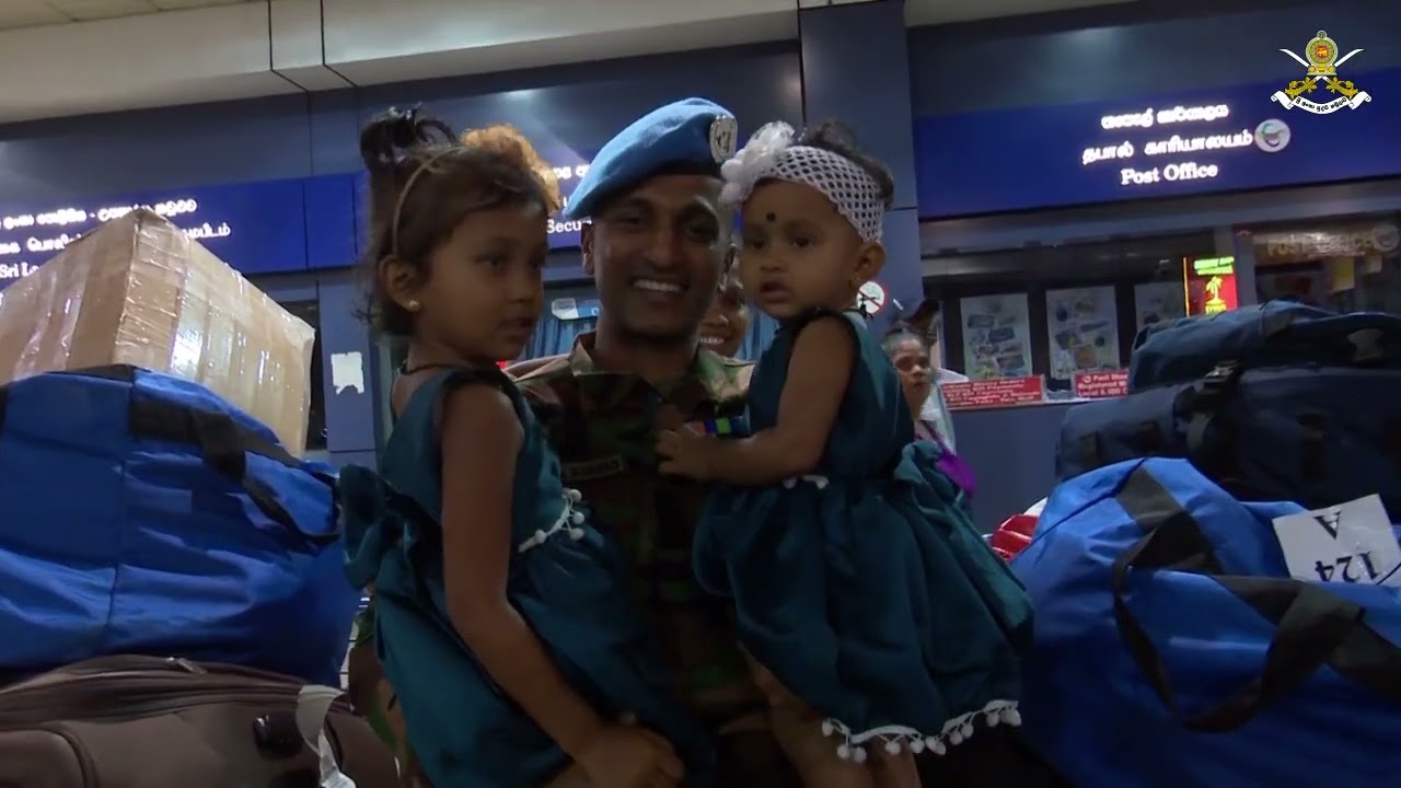 14th contingent of SLFPC Returns Home & 15th Contingent of SLFPC Departs for UN Peacekeeping Mission