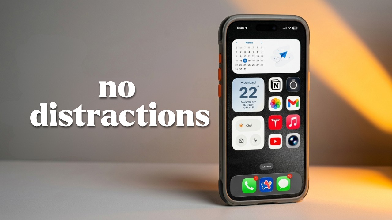 My Home Screen Setup. (iPhone 17 Pro)