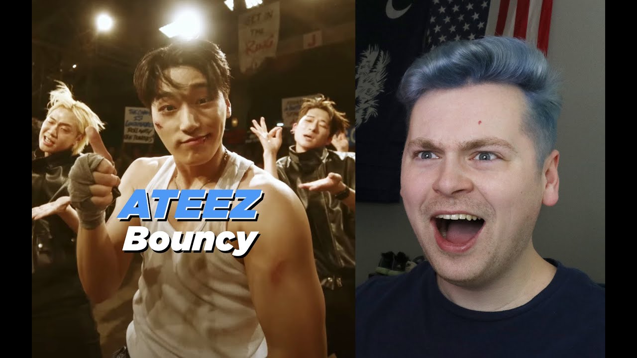 KNOCKED OUT (ATEEZ(에이티즈) - 'BOUNCY (K-HOT CHILLI PEPPERS)' Official MV Reaction)