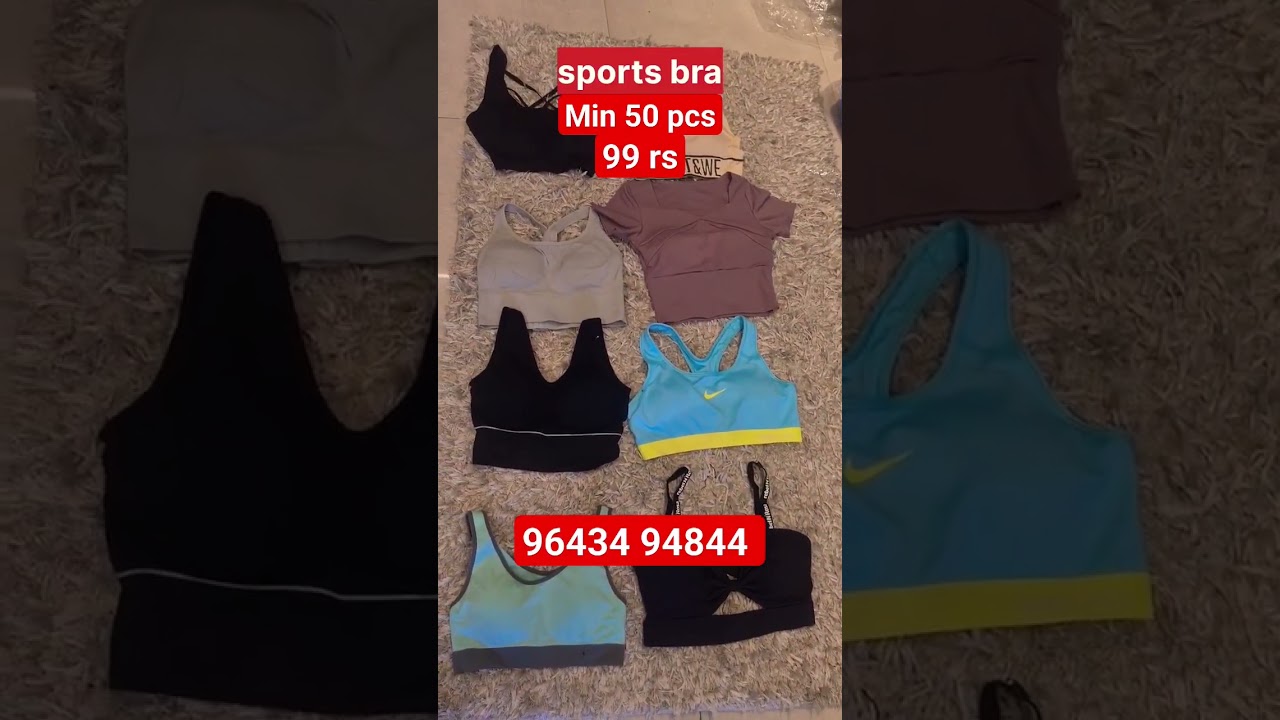 Export Branded  Ladies Sports Bra! 