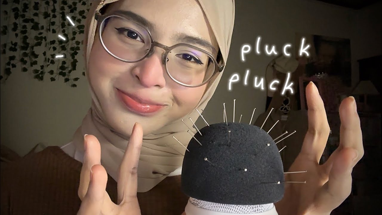 【ASMR】 plucking needles in your brain  ᶻ 𝗓 𐰁 😴