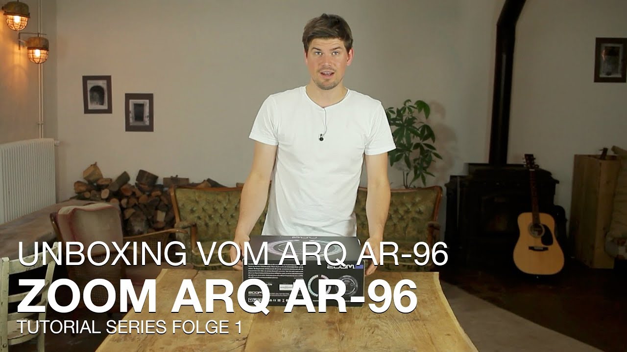ZOOM ARQ AR-96 Tutorial Series Folge 1 - Unboxing vom ARQ AR 96