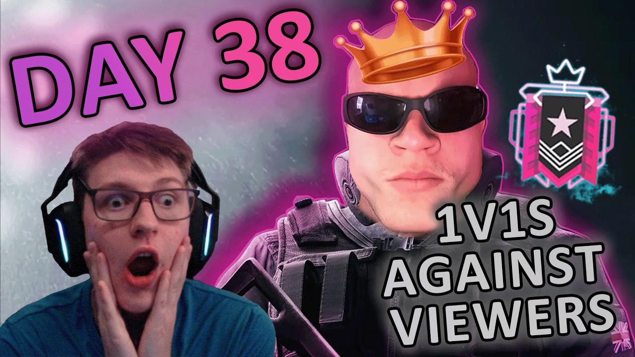 IMMM BACKKKK - 1v1s Against Viewers - Day 38 ONLY Streaming R6 Until Jynxzi Coaches Me - LIVE NOW