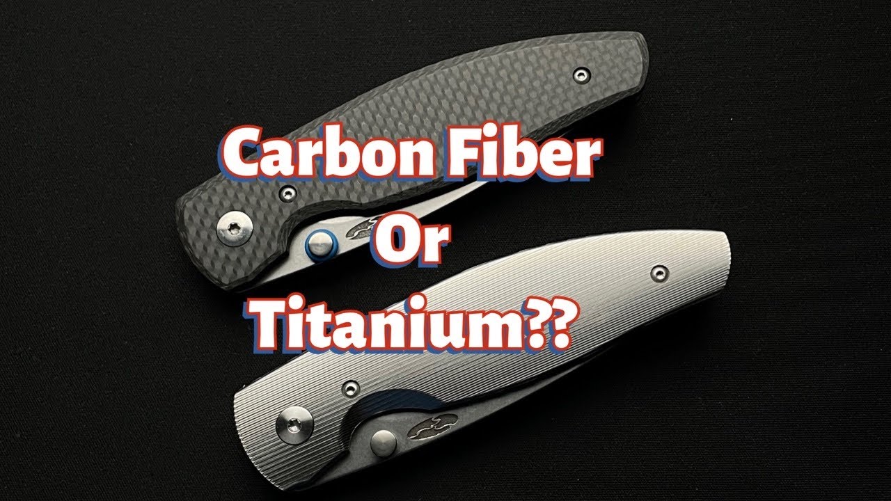 TRM Atom Knife Discussion | Carbon Fiber OR Titanium 🤔