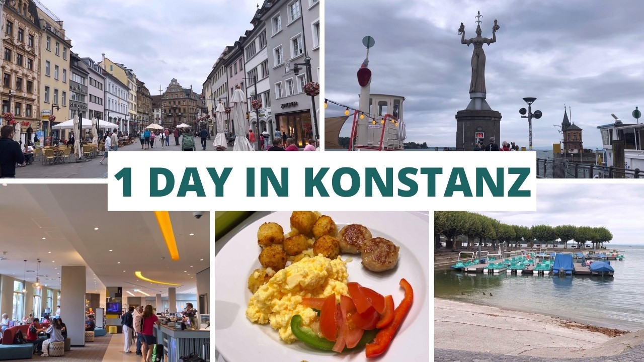 Konstanz -  Germany's Beautiful Lakeside City on Lake Constance