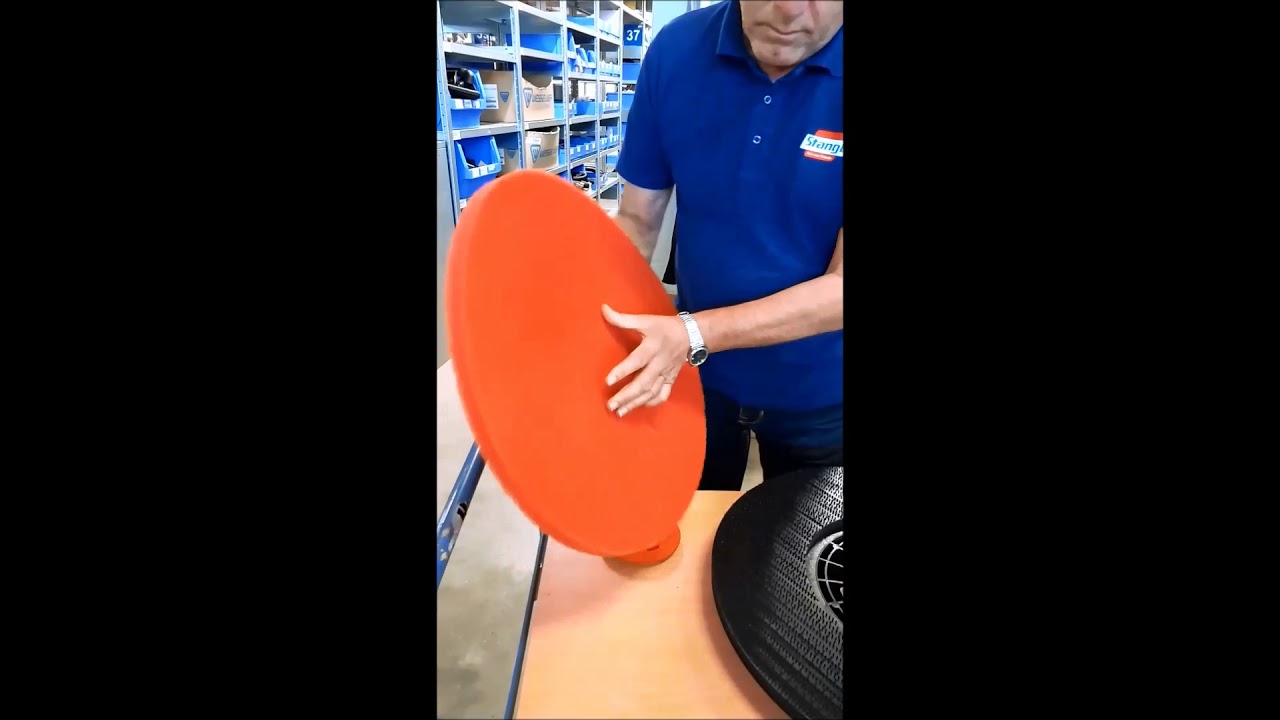 Wechsel von Reinigungspads