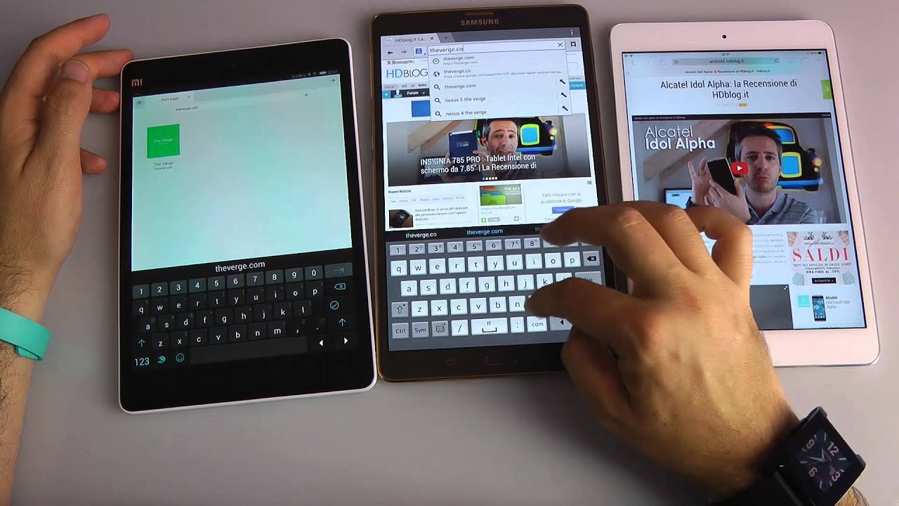 iPad Mini Retina vs Galaxy Tab S 8.4